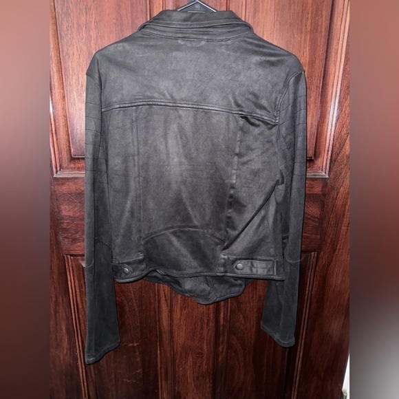 NWOT William Rast‎ Justin Timberlake Motorcycle Black Jacket Size Large - Picture 6 of 8